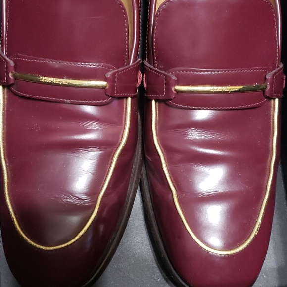 Salvatore Ferragamo Red Wine Loafers - Picture 2 of 7